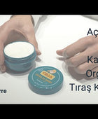 Organik Tıraş Kremi - Kasede