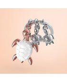 Kaplumbağa Ailesi Anahtarlık - Bonherre