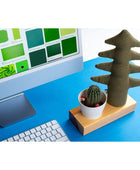 Kayigo Flowery Saksılı Notluk - Yeşil Çam - Bonherre