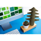 Kayigo Flowery Saksılı Notluk - Yeşil Çam - Bonherre