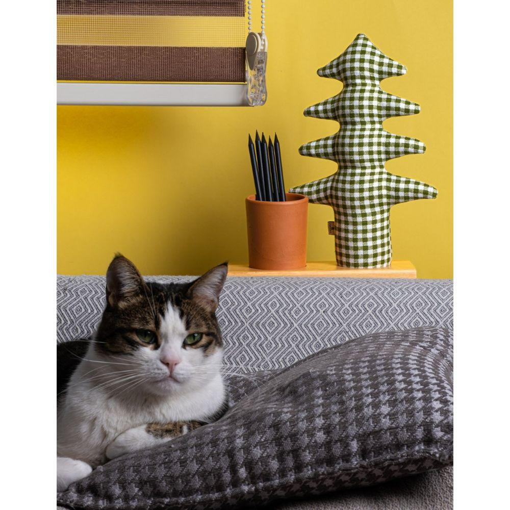 Kayigo Lavender Kalemlik & Notluk - Yeşil Pötikareli Çam - Bonherre