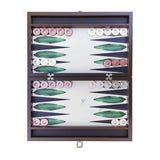 KAYIGO TAVLA YEŞİL YAPRAK DESENLİ - Bonherre