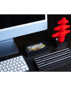 Kayigo Woody Siyah Üçlü Ofis Seti - Kırmızı Çam - Bonherre