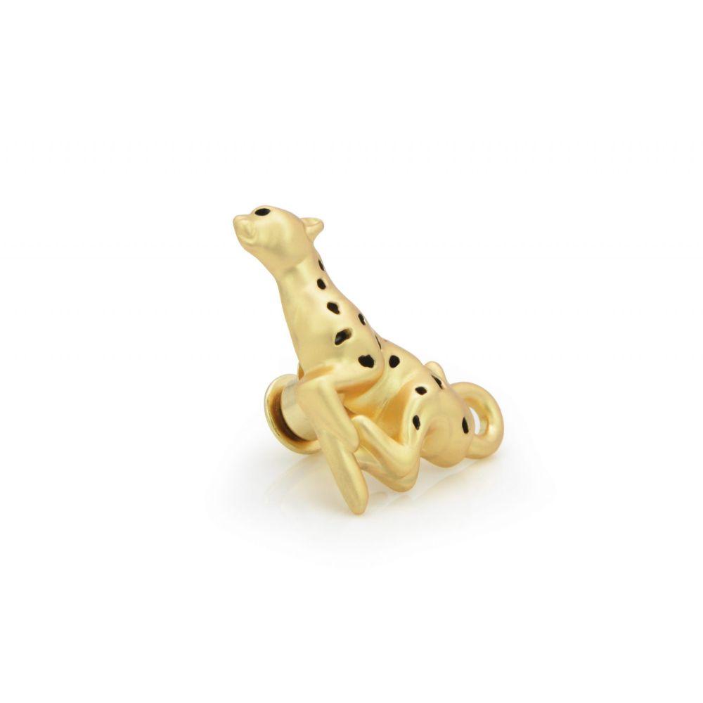 Leopar & Tropikal Yaprak Broş Seti - Bonherre