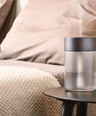 Horizon Difüzör Aromaterapi Nemlendirici ve Buğu Yapıcı - Metalik Gri - Bonherre