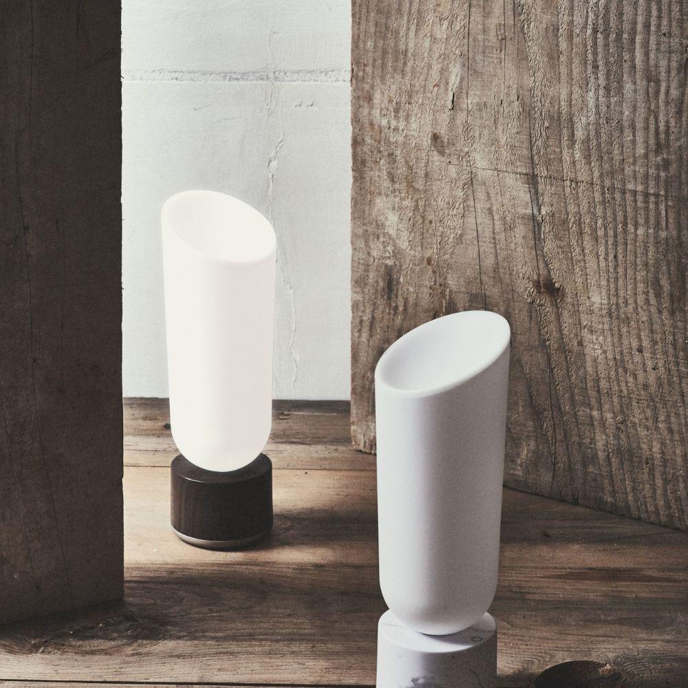 Miami Ayarlanabilir Led Lamba Siyah Mermer - Bonherre