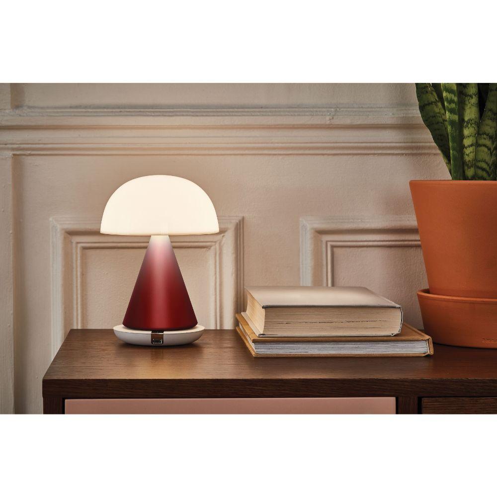 Mina L Led Lamba - Koyu Kırmızı - Bonherre