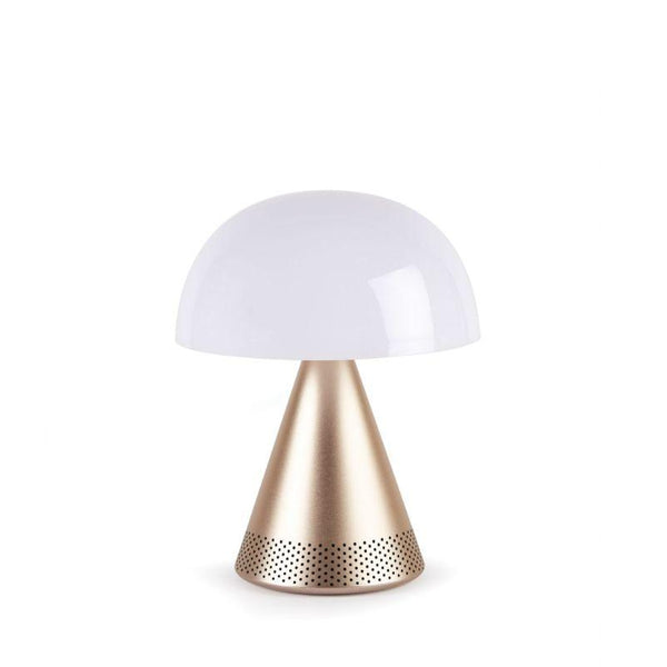 Mina L Led Lamba ve Bluetooth Hoparlör Dore - Bonherre