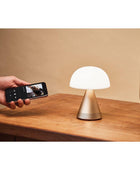 Mina L Led Lamba ve  Bluetooth Hoparlör Dore - Bonherre