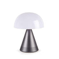 Mina L Led Lamba ve  Bluetooth Hoparlör Metalik Gri - Bonherre
