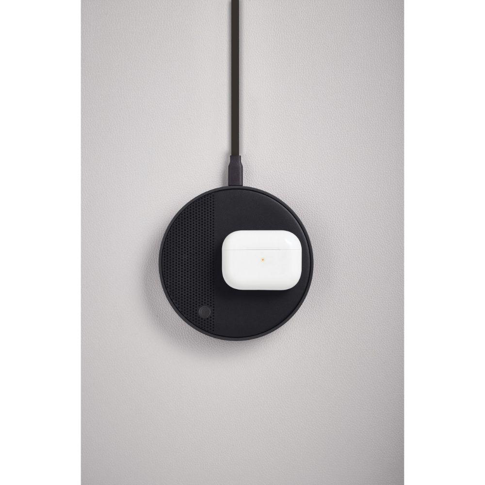 Oslo Energy + Kablosuz Şarj Cihazı ve Bluetooth Hoparlör Siyah - Bonherre