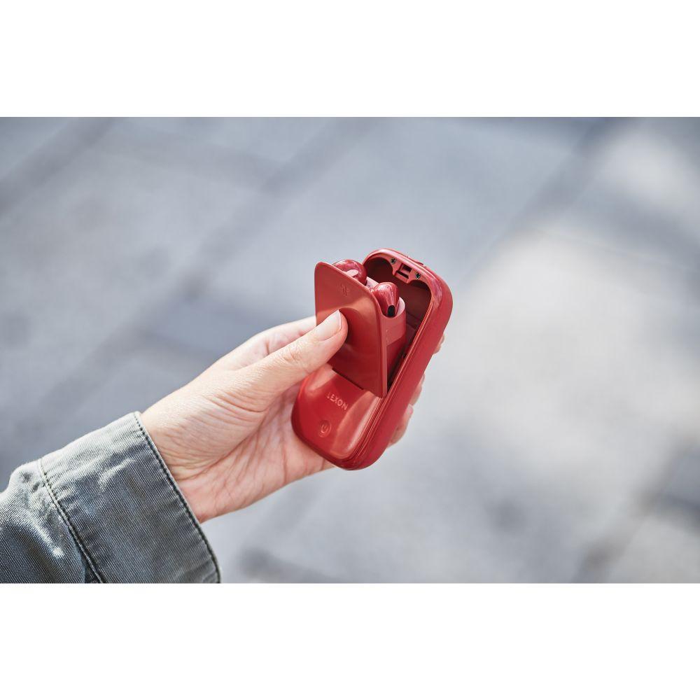 Speakerbuds Bluetooth Kulaklık & Bluetooth Hoparlör Kırmızı - Bonherre