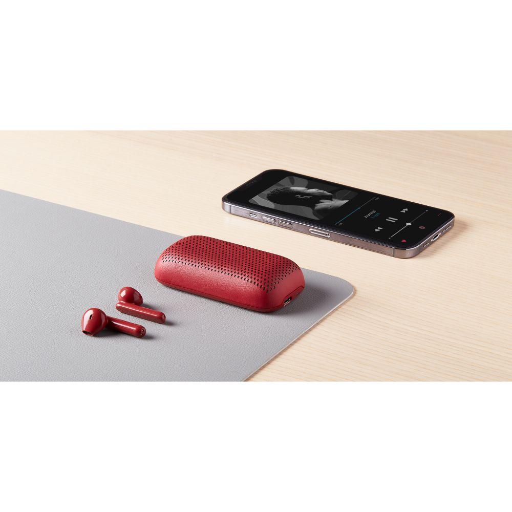 Speakerbuds Bluetooth Kulaklık & Bluetooth Hoparlör Kırmızı - Bonherre
