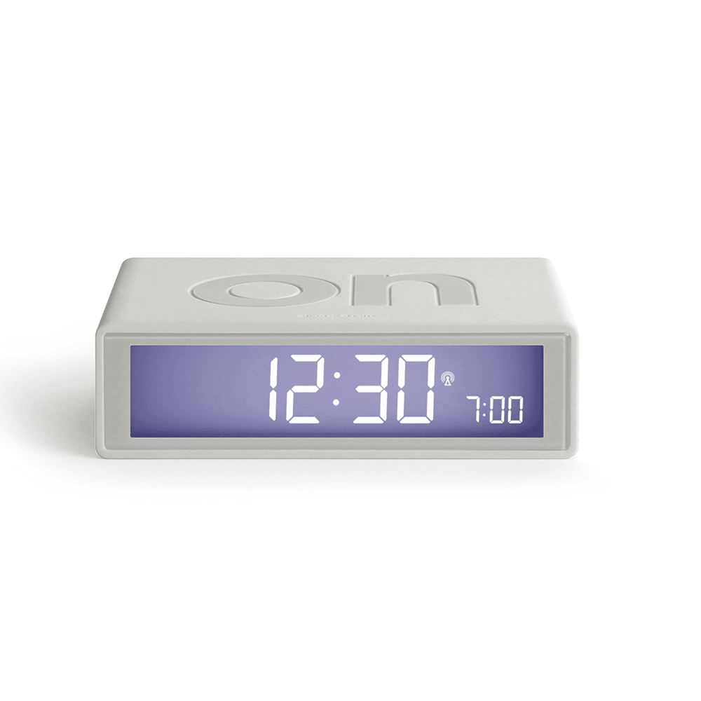 Flip+ Alarm Saat - Beyaz - Bonherre
