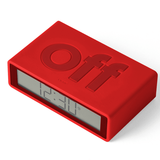 Flip+ Alarm Saat - Kırmızı - Bonherre
