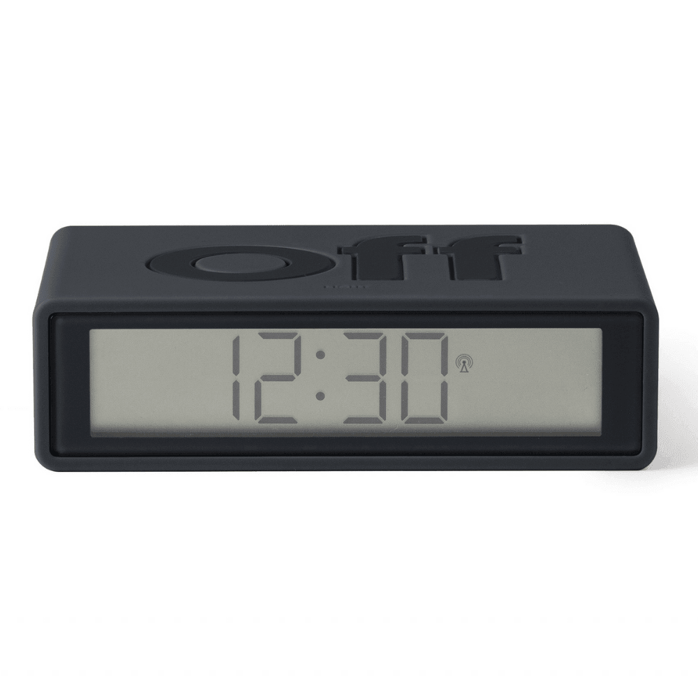 Flip+ Alarm Saat - Siyah - Bonherre
