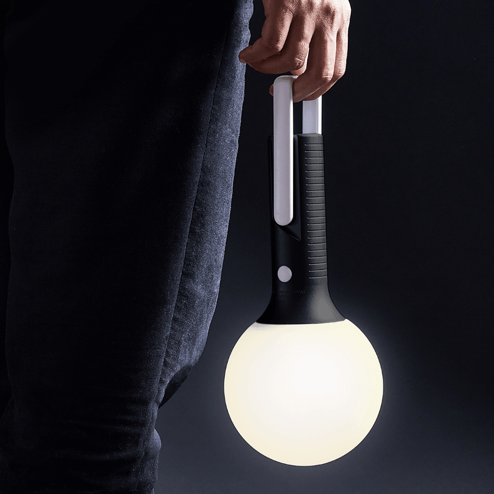 Bolla Şarj Edilebilir Led Lamba - Siyah - Bonherre