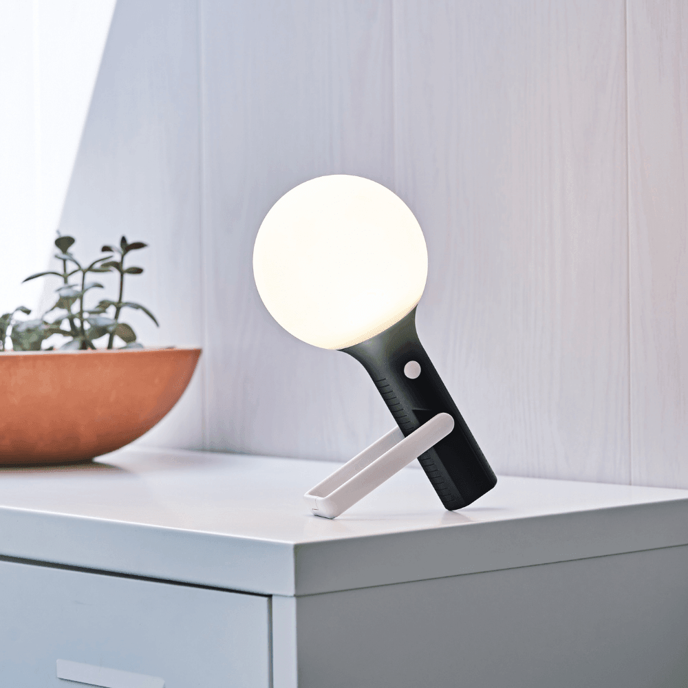 Bolla Şarj Edilebilir Led Lamba - Siyah - Bonherre