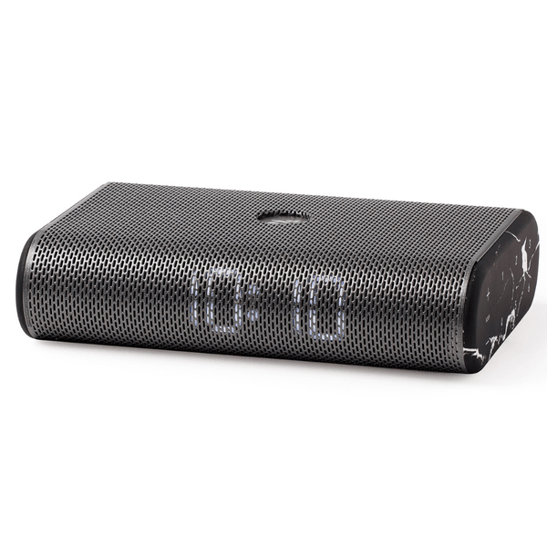 Miami Radyolu Saat - Siyah Mermer - Bonherre