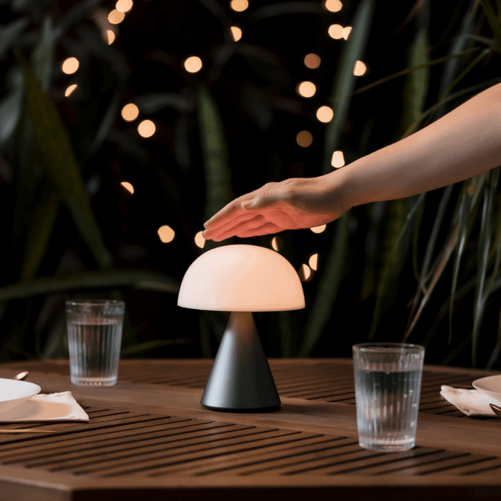 Mina L Led Lamba - Gri - Bonherre