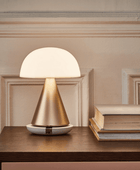 Mina L Led Lamba - Altın - Bonherre