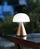 Mina L Led Lamba - Altın - Bonherre