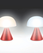 Mina Led Lamba - Metalik Kırmızı - Bonherre