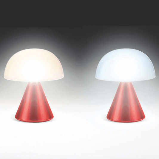 Mina Led Lamba - Metalik Kırmızı - Bonherre