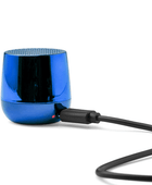 Mino+ Chrome Bluetooth Hoparlör - Metalik Mavi - Bonherre