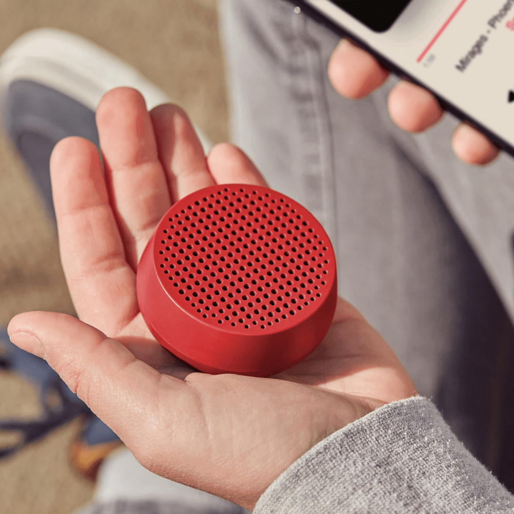 Mino S Bluetooth Hoparlör - Kırmızı - Bonherre