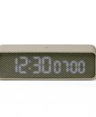 Oslo Alarm Saat - Gri - Yeşil - Bonherre