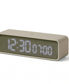 Oslo Alarm Saat - Gri - Yeşil - Bonherre