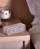 Oslo Alarm Saat - Gri - Yeşil - Bonherre