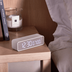 Oslo Alarm Saat - Gri - Yeşil - Bonherre