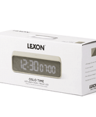 Oslo Alarm Saat - Gri - Yeşil - Bonherre