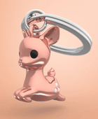 Nadas Geyik Anahtarlık - Rosegold - Bonherre