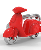 Scooter Anahtarlık-Kırmızı Krom - Bonherre
