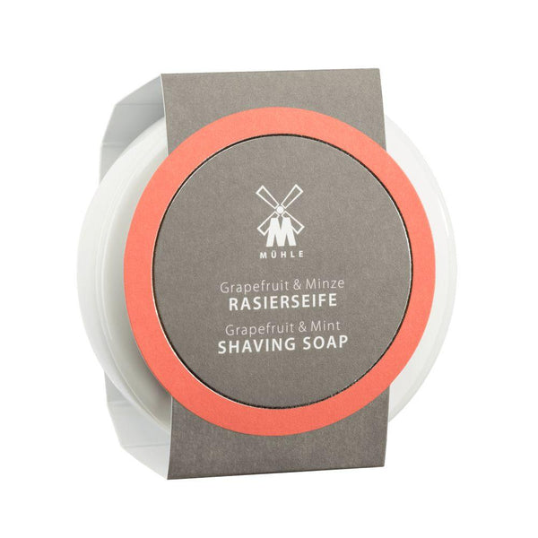 MÜHLE tıraş sabunu - porselen tabakta - greyfurt ve nane - Bonherre