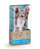 Cat in a Box Kutulu Yapışkanlı Not Kağıdı - Bonherre