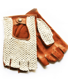 Parmaksız Sürüş Eldiveni - Kuzu Derisi - Bonherre