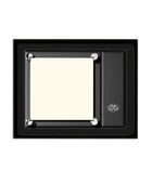 Post It'lik Krom Siyah - Bonherre