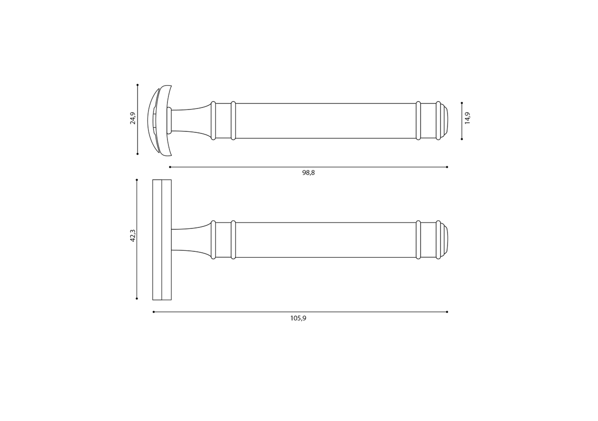 Klasik Tıraş Makinesi - R 41 Grande Paslanmaz Çelik