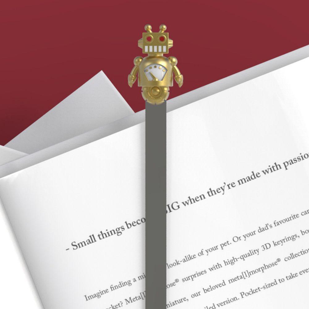 Robot Kitap Ayracı Gold - Bonherre