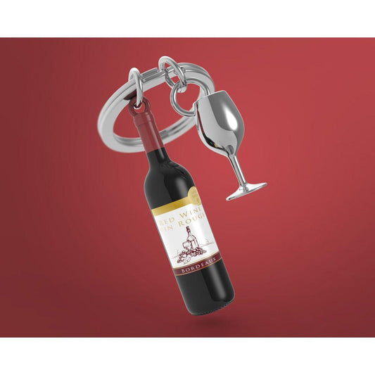 Şarap & Kadeh Anahtarlık - Bonherre
