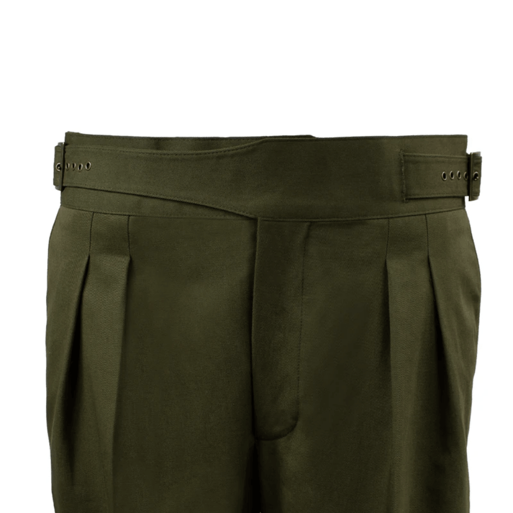 Gurkha Pantolon - Haki Yeşil - Bonherre