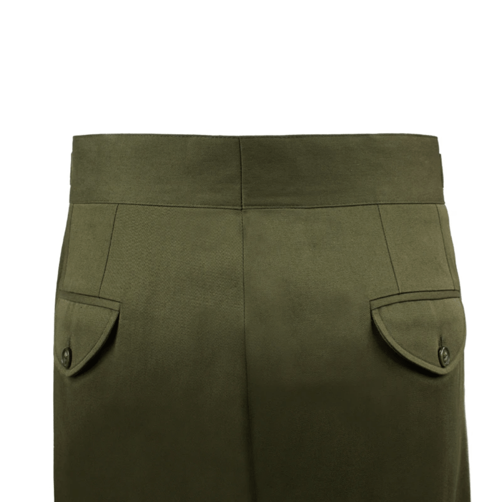 Gurkha Pantolon - Haki Yeşil - Bonherre