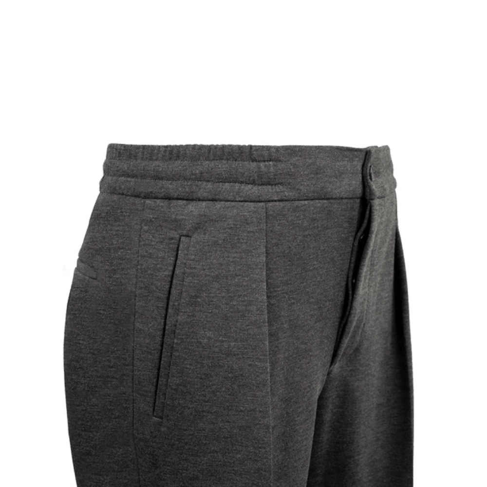 Jogging In Sardinia Koyu Gri Beli Lastikli Pantolon - Bonherre