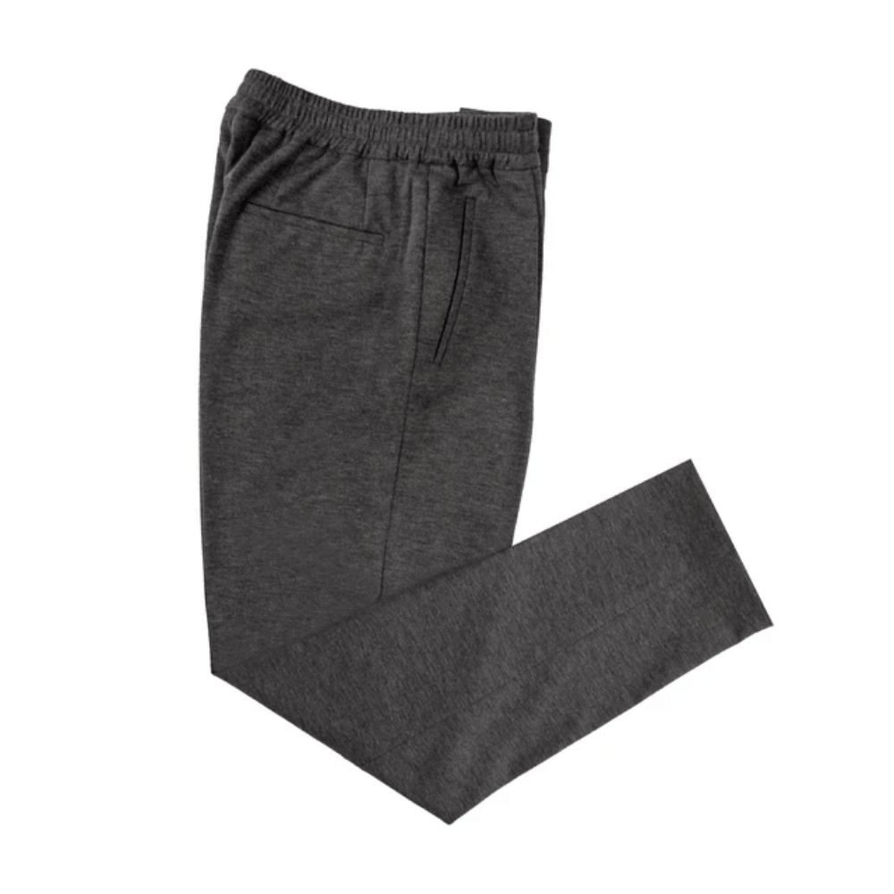 Jogging In Sardinia Koyu Gri Beli Lastikli Pantolon - Bonherre