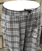 Jogging In Brera Kareli Beli Lastikli Pantolon - Bonherre