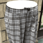 Jogging In Brera Kareli Beli Lastikli Pantolon - Bonherre